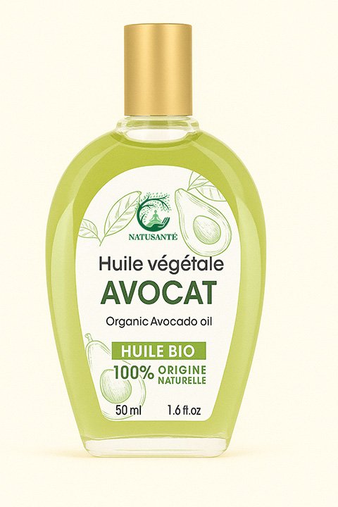Huile végétale d'Avocat 100 % origine naturelle
