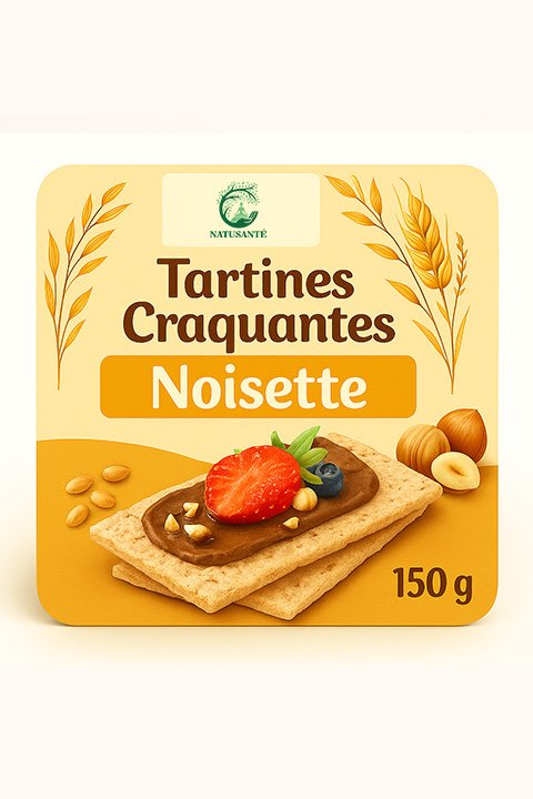 Tartines craquantes Noisette - bio