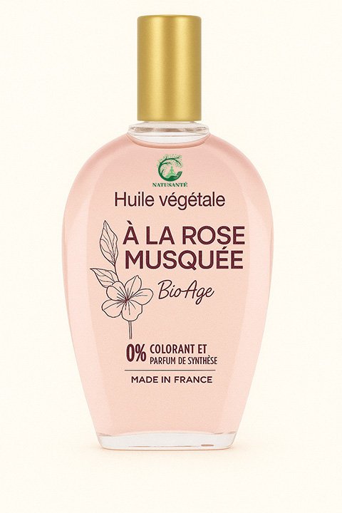 Huile végétale à la Rose musquée
