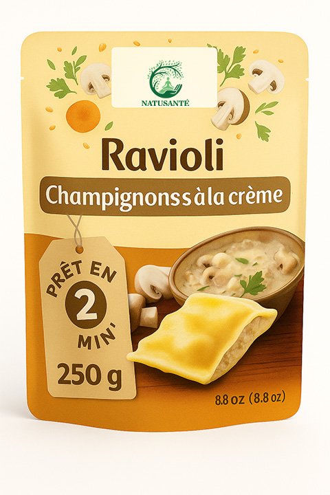 Ravioli Champignons à la Crème - bio