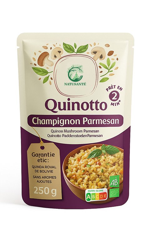 Quinotto Champignon Parmesan - bio