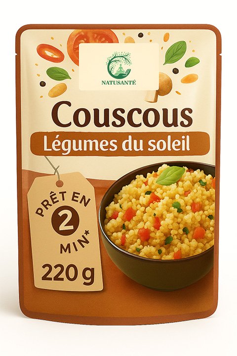 Couscous aux légumes - bio
