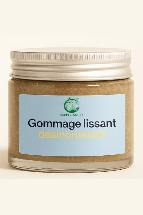 Gommage lissant désincrustant