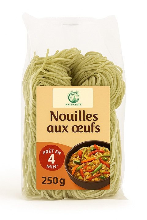Nouilles aux œufs - bio