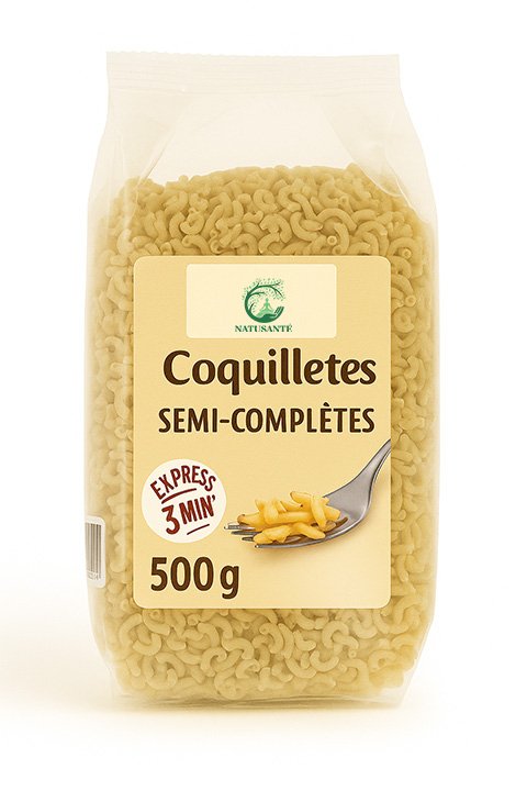 Coquillettes bio express semi-complètes