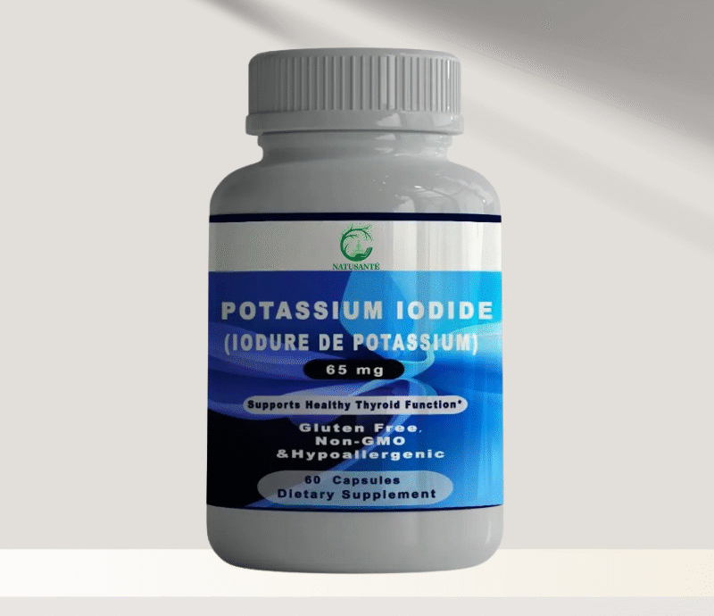 Iodure de Potassium 65 mg,  60 capsules