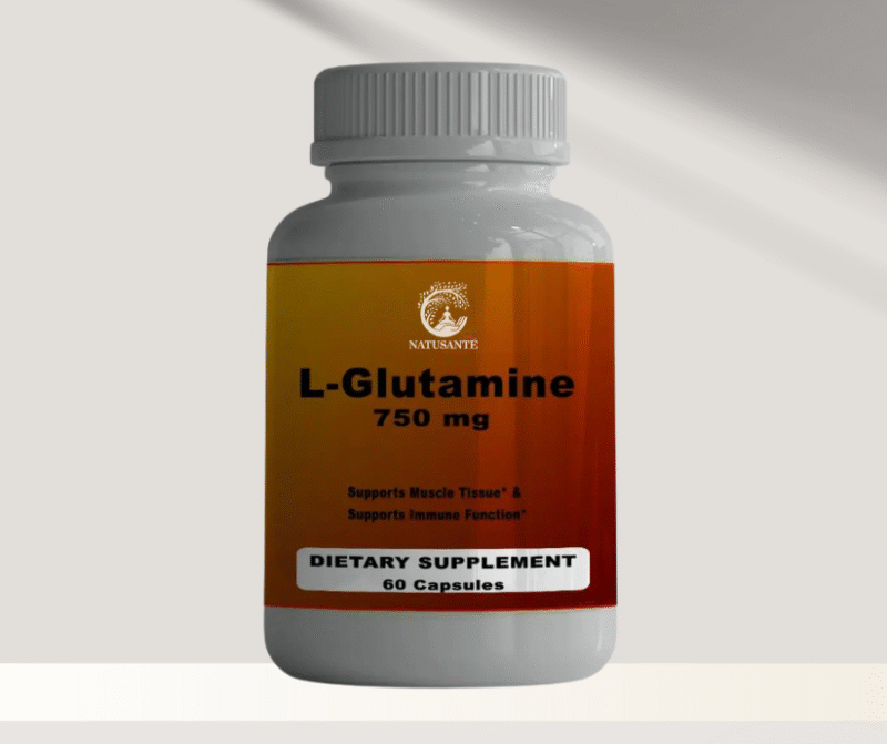 L-Glutamine   750 mg,  60 capsules