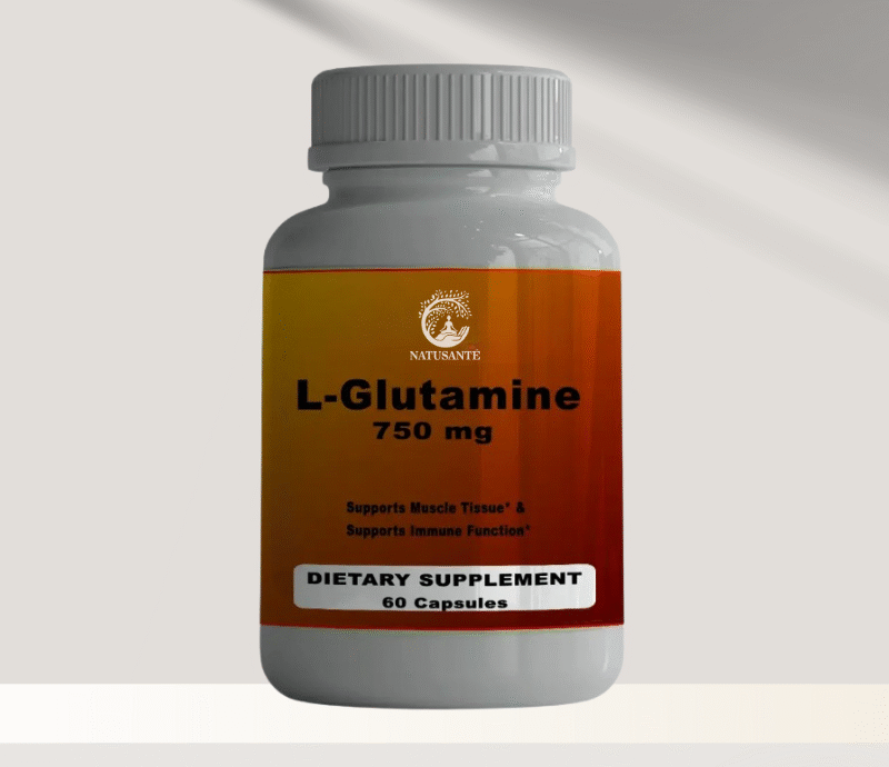 L-Glutamine   750 mg,  60 capsules