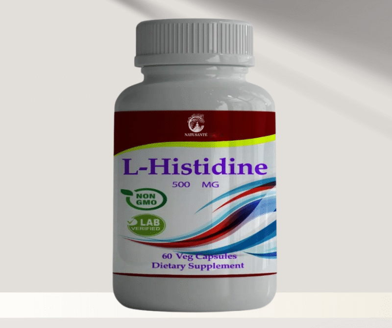 L-Histidine ou Histidine  500 mg,  60 capsules