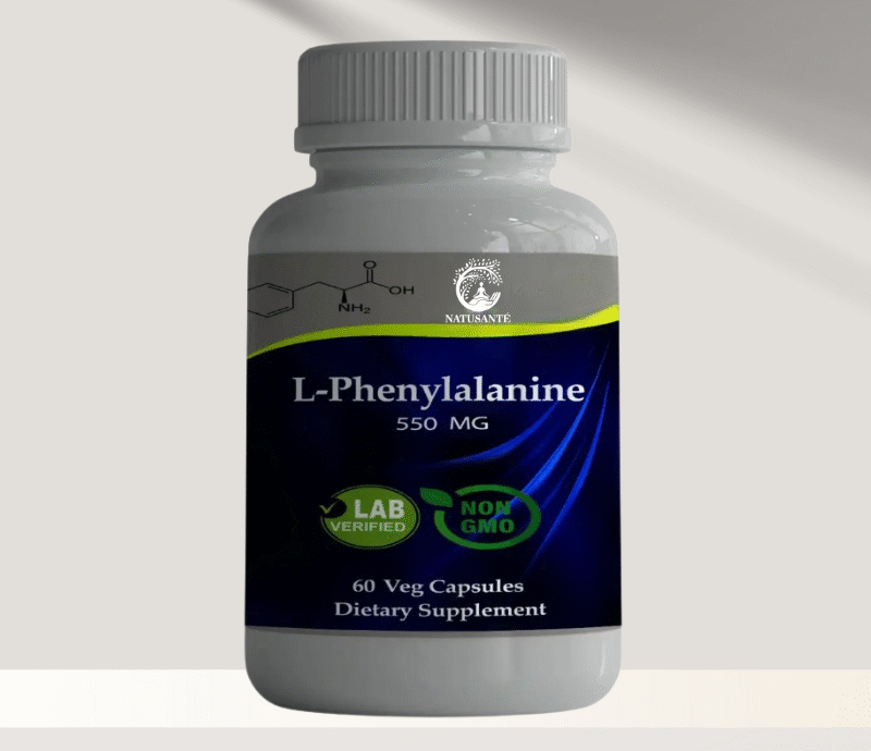 L-Phénylalanine  550 mg,  60 capsules