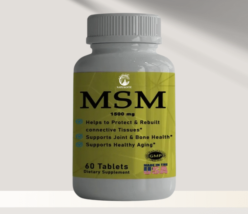 MSM (méthylsulfonylméthane) 1500 mg, 60 tablettes