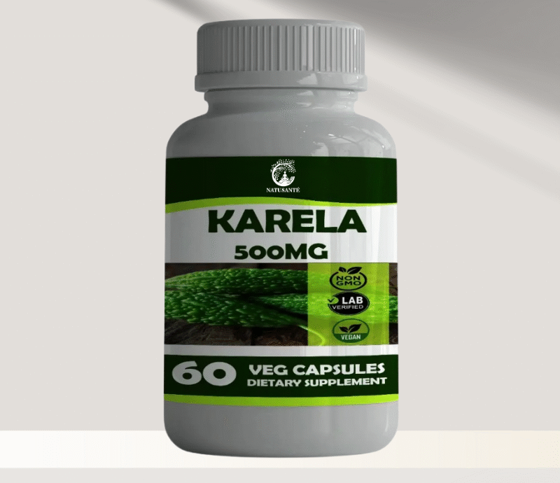 Melon amer (Karela)  500 mg,  60 capsules