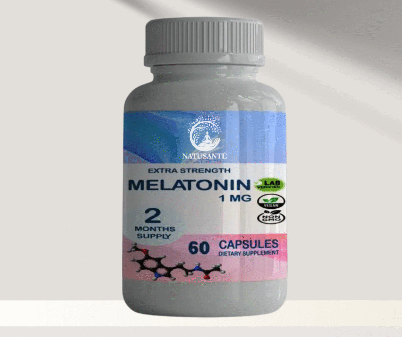Mélatonine 1 mg, 60 capsules