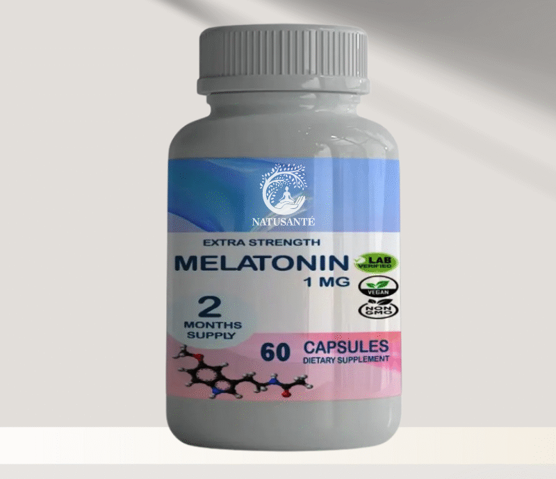 Mélatonine 1 mg, 60 capsules