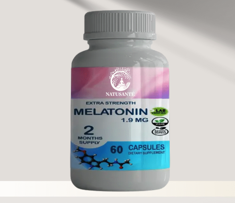 Mélatonine 1,9 mg, 60 capsules
