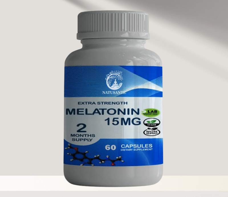 Mélatonine  15 mg,  60 capsules