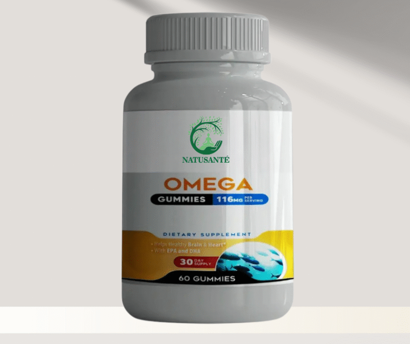 Omega Gummies  116 mg,  60 capsules