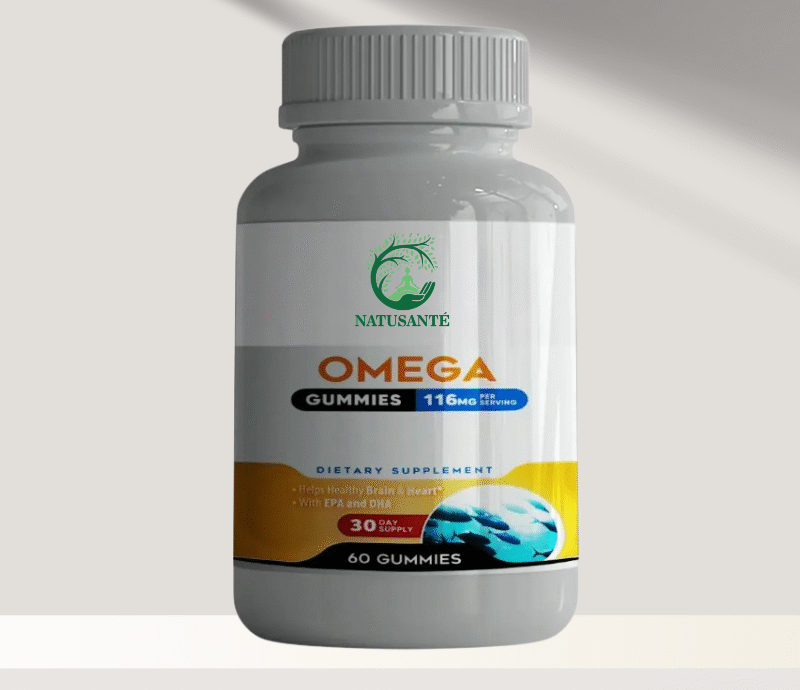 Omega Gummies  116 mg,  60 capsules
