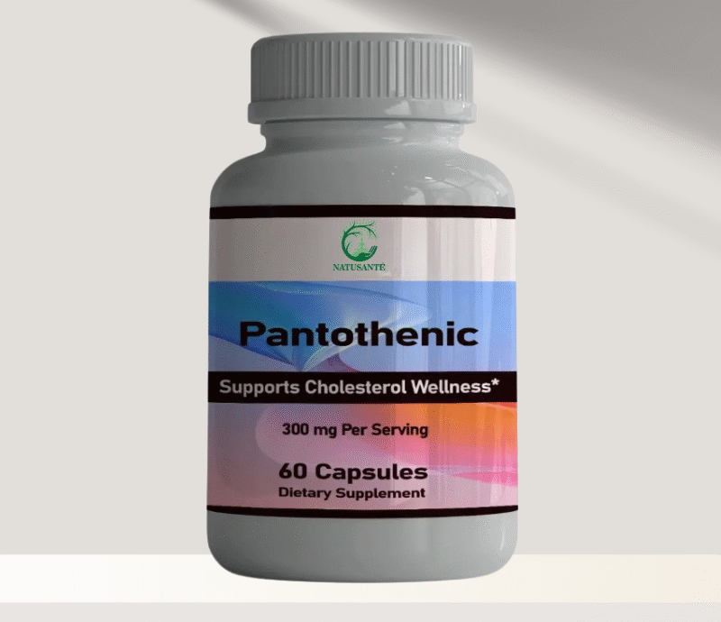 Pantothénique ou vitamine B5   300 mg