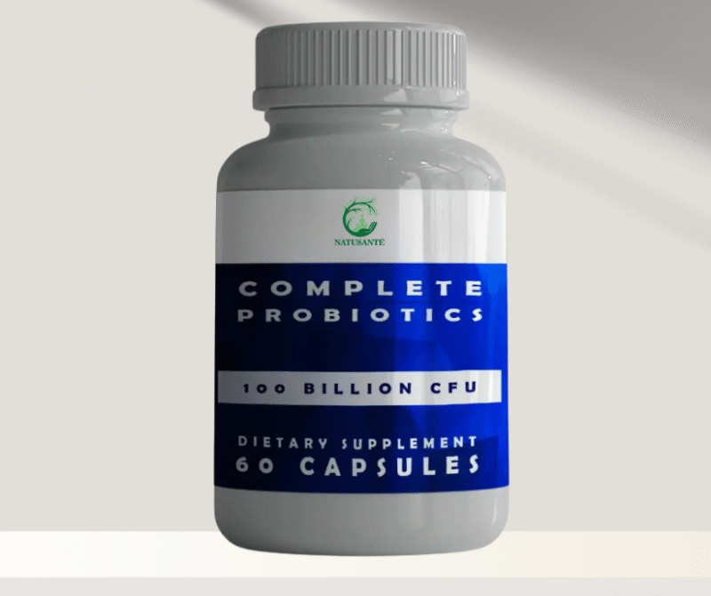 Probiotiques complets  100 milliards CFU,  60 capsules