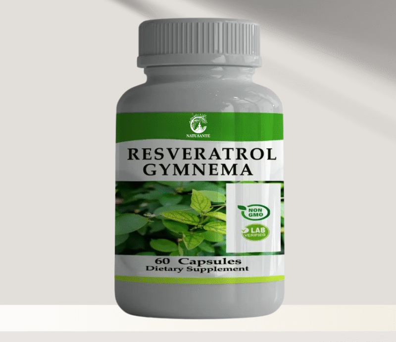 Resvératrol & Gymnema,  60 capsules