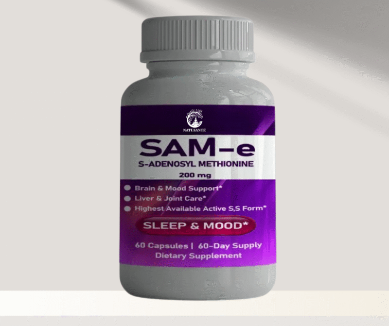 S-adénosylméthionine  200 mg,  60 capsules