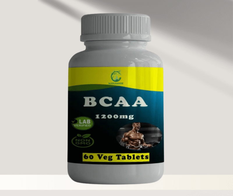 BCAA (Acides Aminés Ramifiés) 1200 mg,  60 capsules