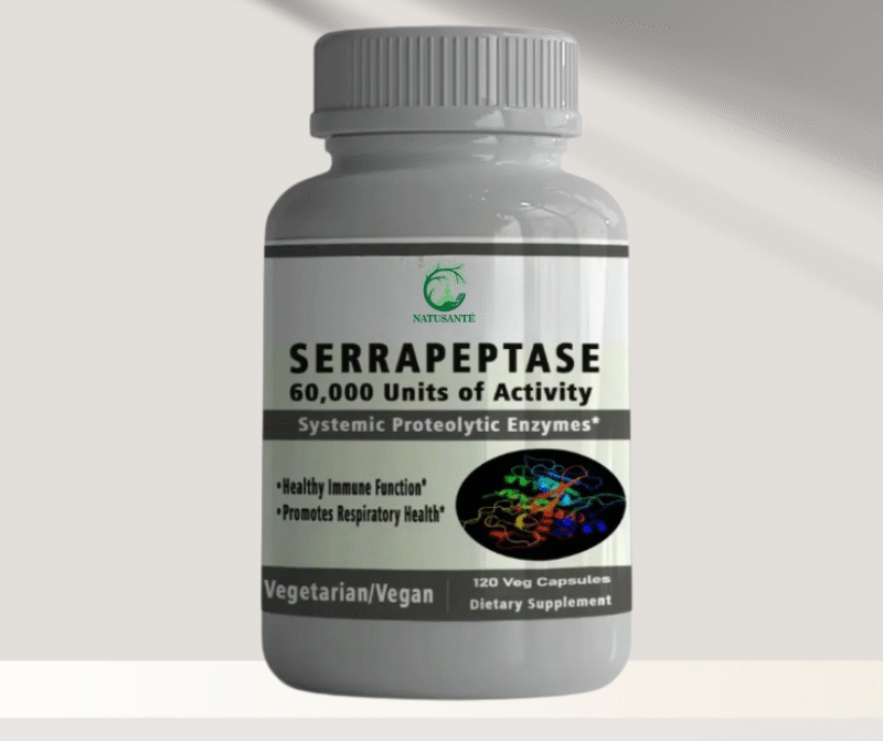 Serrapeptase  60000 UI, 120 capsules