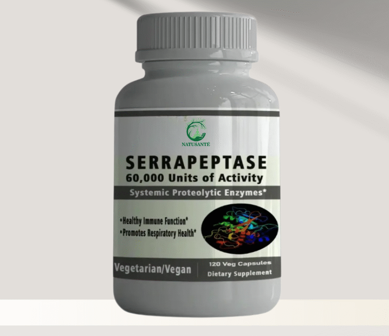 Serrapeptase  60000 UI, 120 capsules