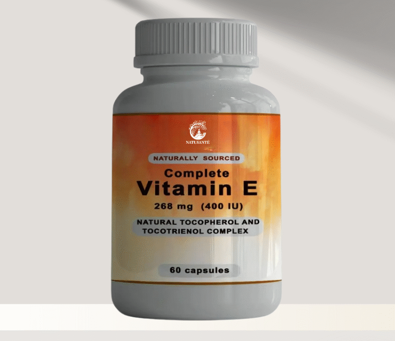 Vitamine E  400 UI,  60 capsules