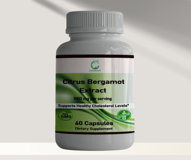 Bergamote Citronnée (Extrait)  1000 mg, 60 capsules