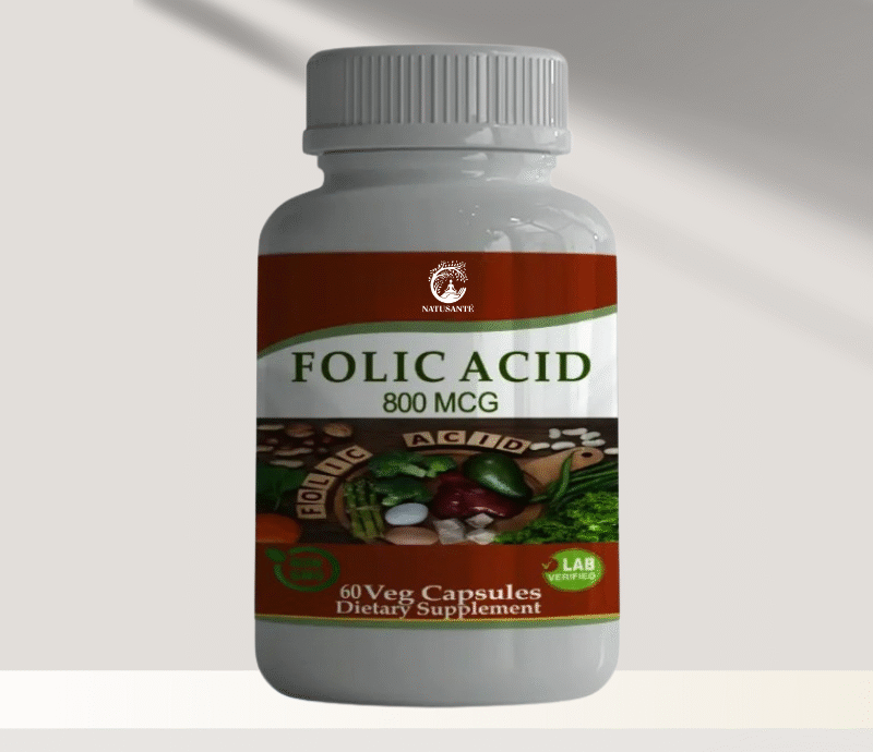 Acide Folique 800 mg,  60 capsules