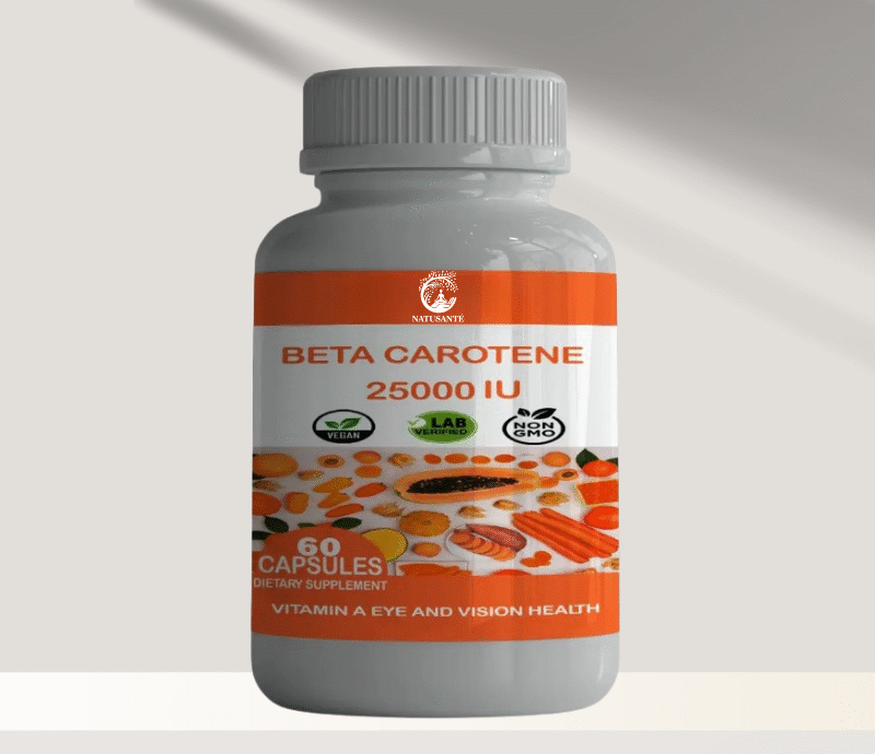 Bêta-Carotène  25000 IU,  60 capsules