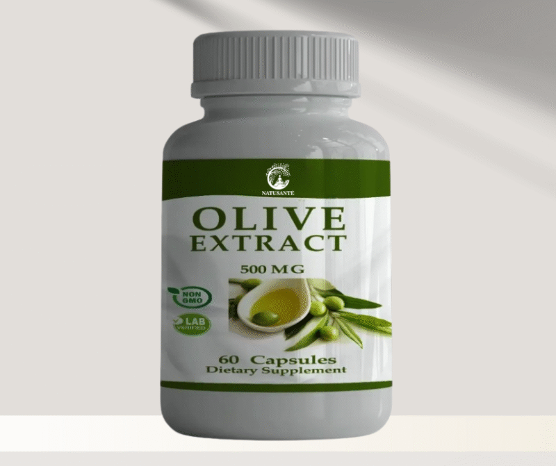 Extrait d'olives  500 mg,  60 capsules