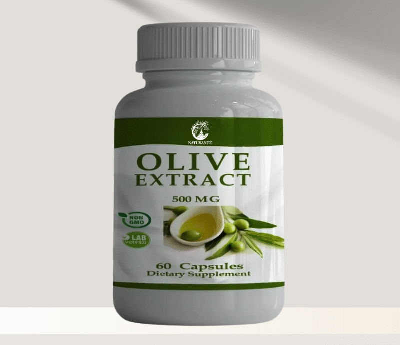 Extrait d'olives  500 mg,  60 capsules